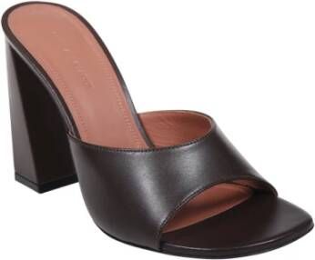 Amina Muaddi Mocha Slipper Brown Dames