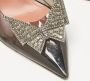 Amina Muaddi Pre-owned Fabric heels Black Dames - Thumbnail 5