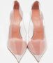 Amina Muaddi Pre-owned Fabric heels White Dames - Thumbnail 3