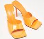 Amina Muaddi Pre-owned Fabric sandals Orange Dames - Thumbnail 2