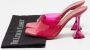 Amina Muaddi Pre-owned Fabric sandals Pink Dames - Thumbnail 8