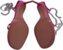 Amina Muaddi Pre-owned Fabric sandals Pink Dames - Thumbnail 5