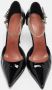 Amina Muaddi Pre-owned Leather heels Black Dames - Thumbnail 2