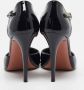 Amina Muaddi Pre-owned Leather heels Black Dames - Thumbnail 4