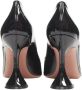 Amina Muaddi Pre-owned Leather heels Black Dames - Thumbnail 5