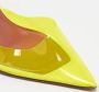 Amina Muaddi Pre-owned Leather heels Yellow Dames - Thumbnail 5