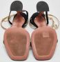 Amina Muaddi Pre-owned Leather sandals Black Dames - Thumbnail 4