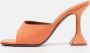 Amina Muaddi Pre-owned Leather sandals Orange Dames - Thumbnail 2