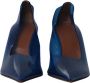 Amina Muaddi Pre-owned Plastic heels Blue Dames - Thumbnail 2