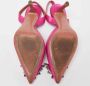 Amina Muaddi Pre-owned Satin heels Pink Dames - Thumbnail 6