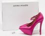 Amina Muaddi Pre-owned Satin heels Pink Dames - Thumbnail 9