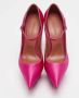 Amina Muaddi Pre-owned Satin heels Pink Dames - Thumbnail 3