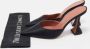 Amina Muaddi Pre-owned Satin mules Black Dames - Thumbnail 9