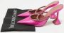 Amina Muaddi Pre-owned Satin sandals Pink Dames - Thumbnail 7