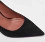 Amina Muaddi Pre-owned Suede heels Black Dames - Thumbnail 7