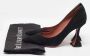 Amina Muaddi Pre-owned Suede heels Black Dames - Thumbnail 9