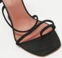 Amina Muaddi Pre-owned Suede sandals Black Dames - Thumbnail 7