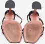 Amina Muaddi Pre-owned Suede sandals Black Dames - Thumbnail 6