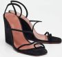 Amina Muaddi Pre-owned Suede sandals Black Dames - Thumbnail 4