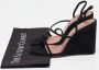 Amina Muaddi Pre-owned Suede sandals Black Dames - Thumbnail 9