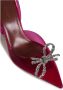 Amina Muaddi Lotus Roze Transparante PVC Slingback Pumps Pink Dames - Thumbnail 4