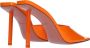 Amina Muaddi Sandalen Oranje Orange Dames - Thumbnail 5