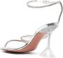 Amina Muaddi Transparante Sandalen White Dames - Thumbnail 3