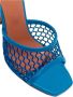 Amina Muaddi Turquoise Muiltjes Sandalen Blue Dames - Thumbnail 4