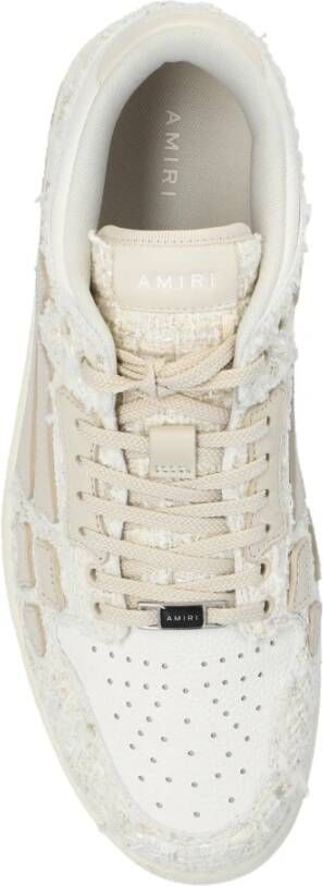 Amiri Boucle Skel Top sneakers Beige Heren