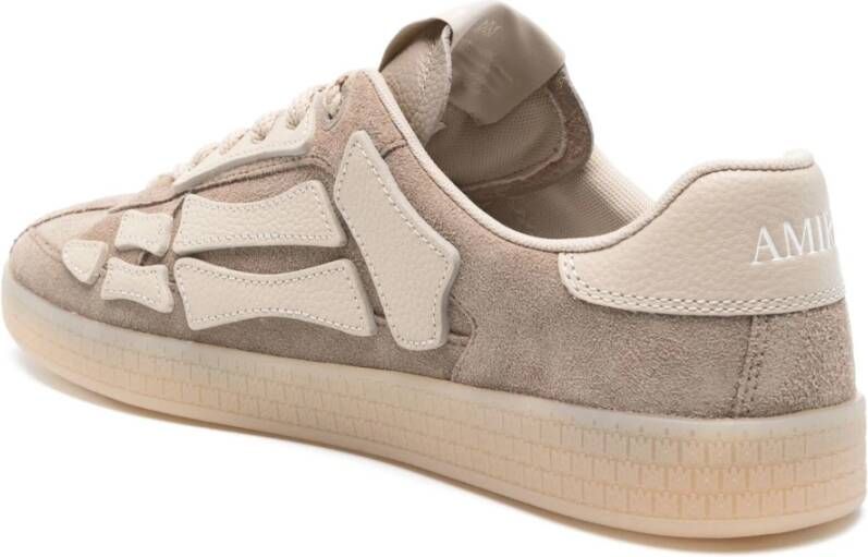 Amiri Bruine Sneakers met MA Icoon Motief Brown Heren