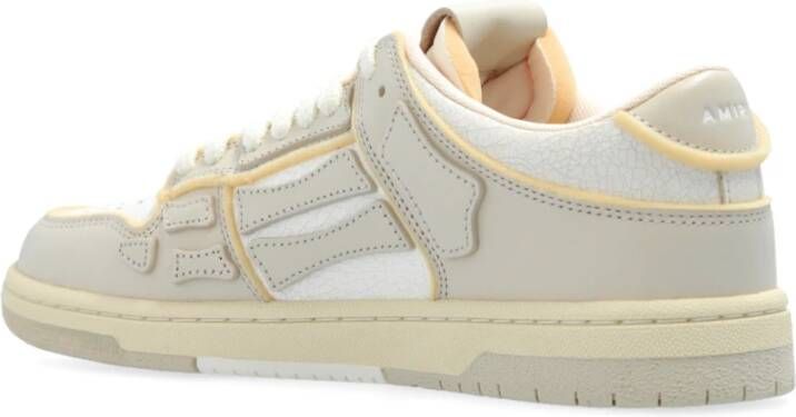 Amiri Collegiate Skel Top sneakers Beige Dames