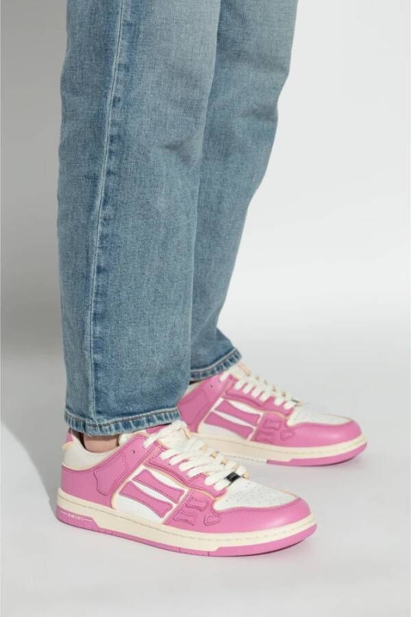 Amiri Collegiate Skel Top sneakers Pink Dames