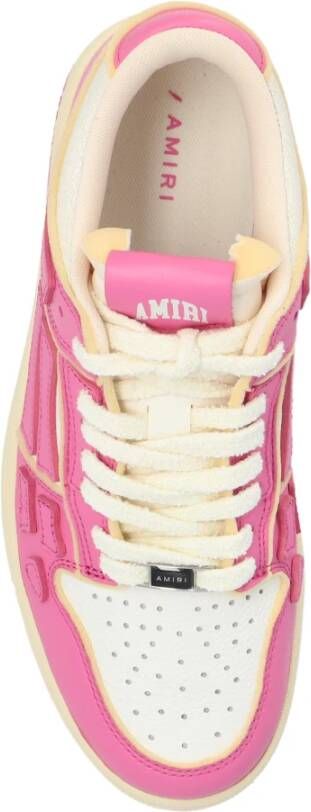 Amiri Collegiate Skel Top sneakers Pink Dames