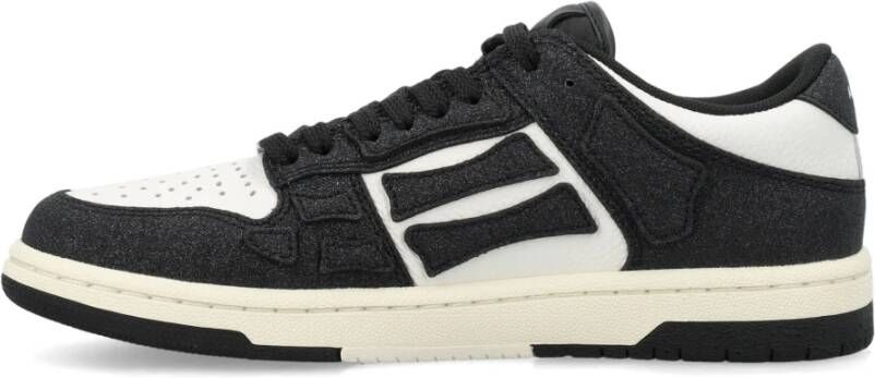 Amiri Glinsterende Lage Top Sneakers Black Dames