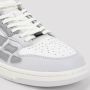 Amiri Grijze Leren Sneakers met Skeletapplicaties Gray Heren - Thumbnail 10