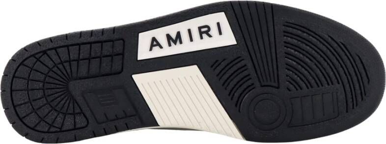 Amiri Iconische Bones Leren Sneakers Multicolor Heren