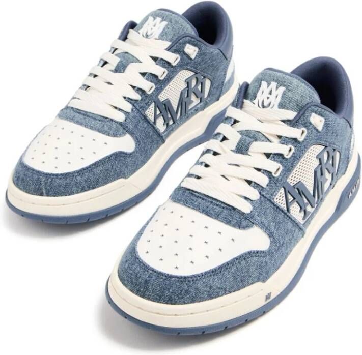 Amiri Klassieke Denim Sneaker Blue Heren