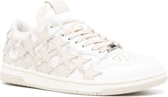 Amiri Lage Beige Ster Sneakers Multicolor Heren