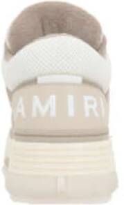 Amiri Lage leren sneakers in wit beige Multicolor Heren