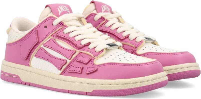 Amiri Lage Top Collegiate Sneakers Pink Dames