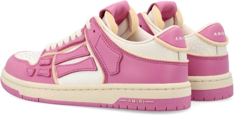 Amiri Lage Top Collegiate Sneakers Pink Dames