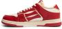 Amiri Lage Top Leren Sneakers Rood Red Heren - Thumbnail 2