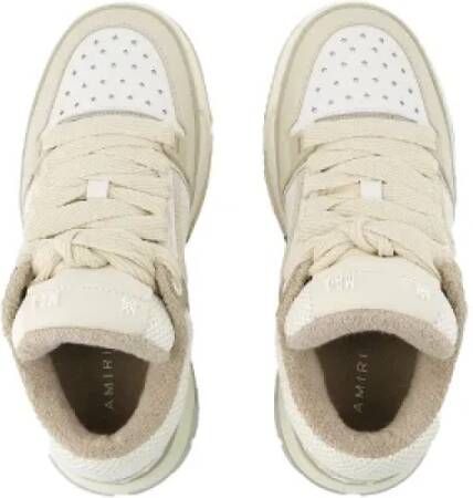 Amiri Leather sneakers Beige Dames