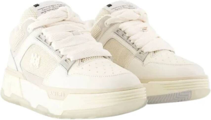 Amiri Leather sneakers Beige Dames