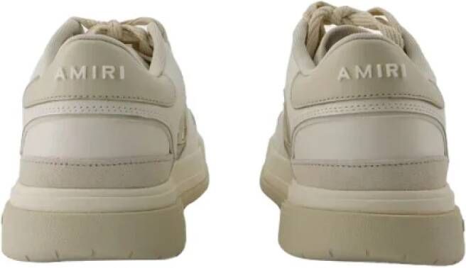 Amiri Leather sneakers Beige Heren