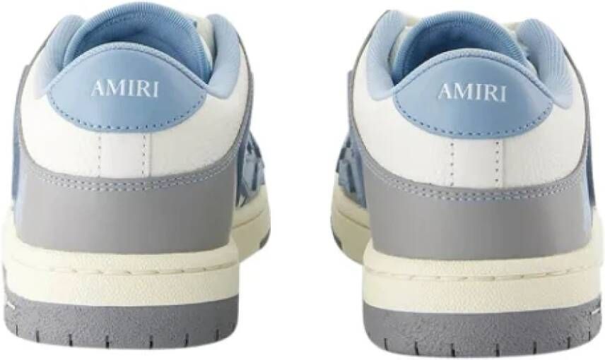 Amiri Leather sneakers Blue Heren