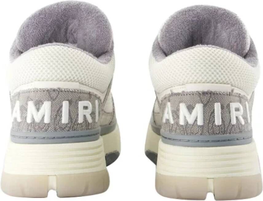 Amiri Leather sneakers Gray Dames