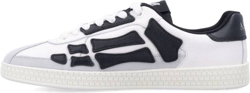 Amiri Witte Sneakers met Zijpatches White Heren