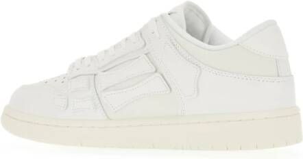 Amiri Leren Sneakers Verhogen Je Stijl White Heren