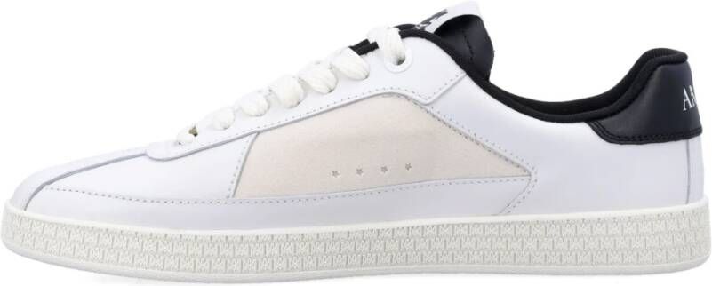 Amiri Pacific Leren Sneakers met Iconische Zool White Heren